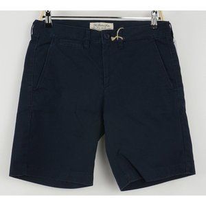 New Remi Relief Japan Men's XL Navy Blue Twill Cotton Canvas Chino Shorts